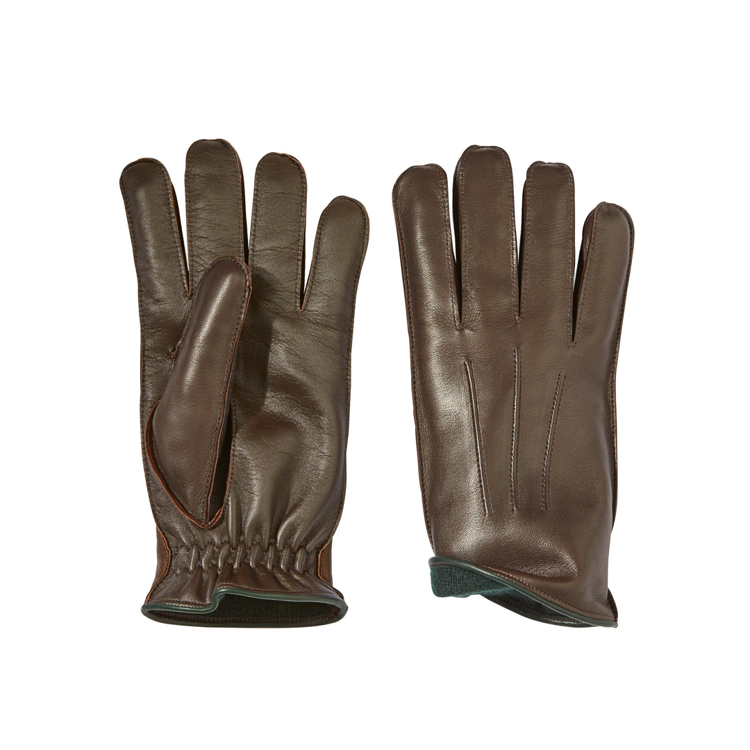 Nappa Touchscreen Leather in Espresso Brown – Maestrale Napoli